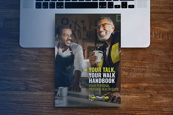Image of your talk your walk handbook: your personal prostate health guide