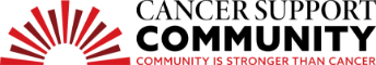 Cancer Support Community: community is stronger than cancer logo