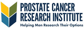 Prostate Cancer Research Institute: helping men research their options logo