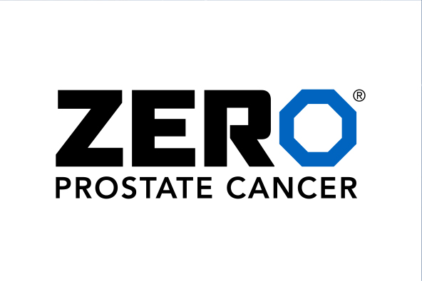 Zero prostate cancer logo